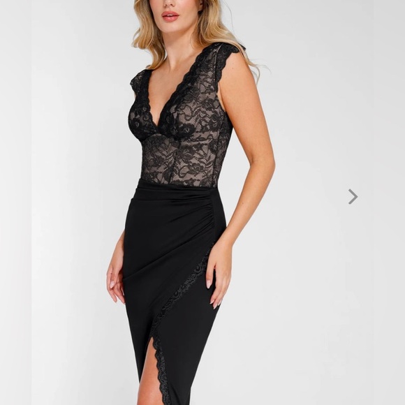 POPILUSH Shapewear Sculpting Lace Bodysuit - NWT - Picture 3 of 9